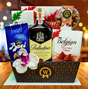 BBB - Blue Ballantines Basket by Walwater Gifts