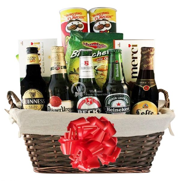 Boys Night Out Gift Basket