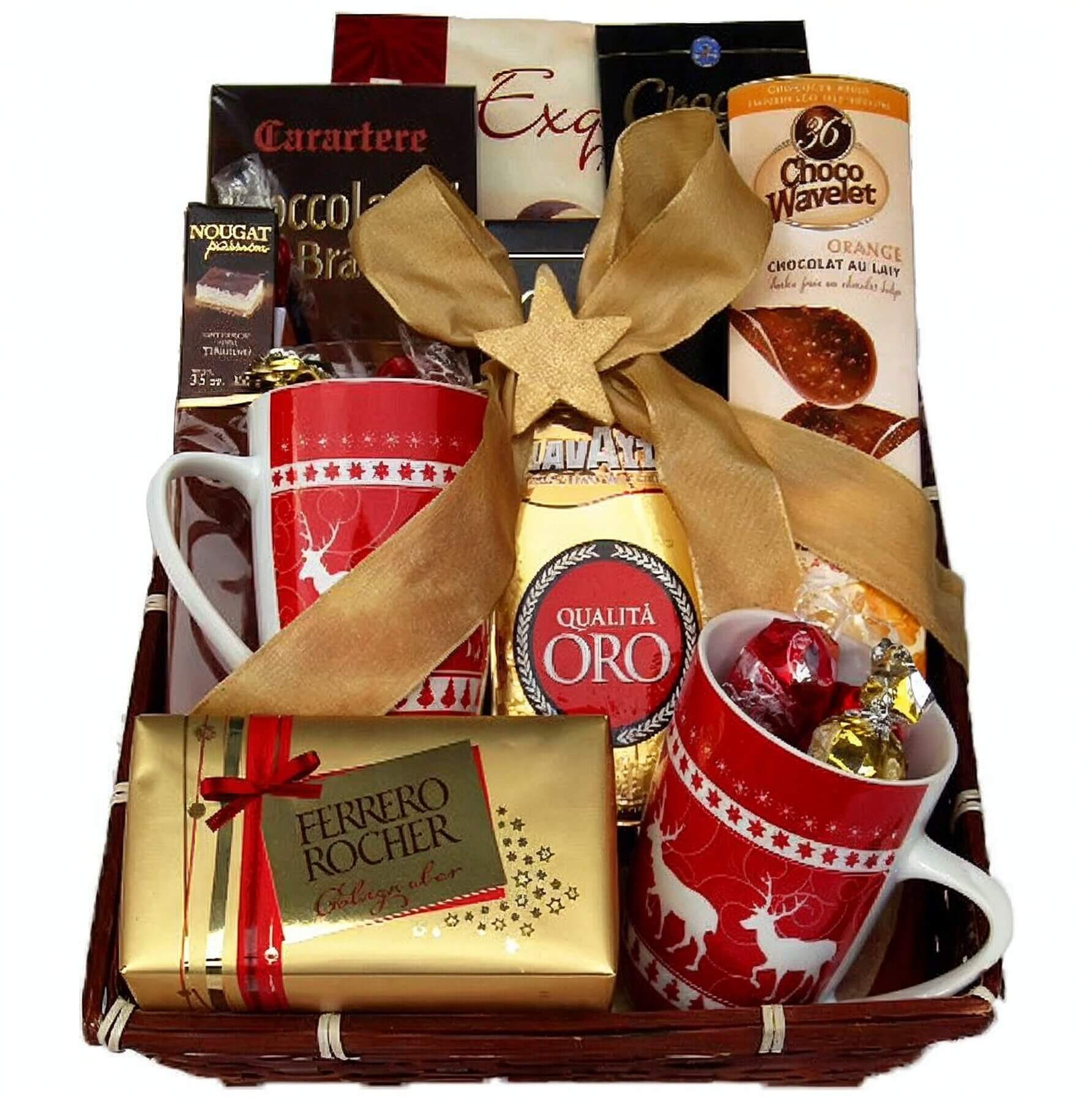 Coffee With Monika Christmas Gift Basket by Walwater Gifts
