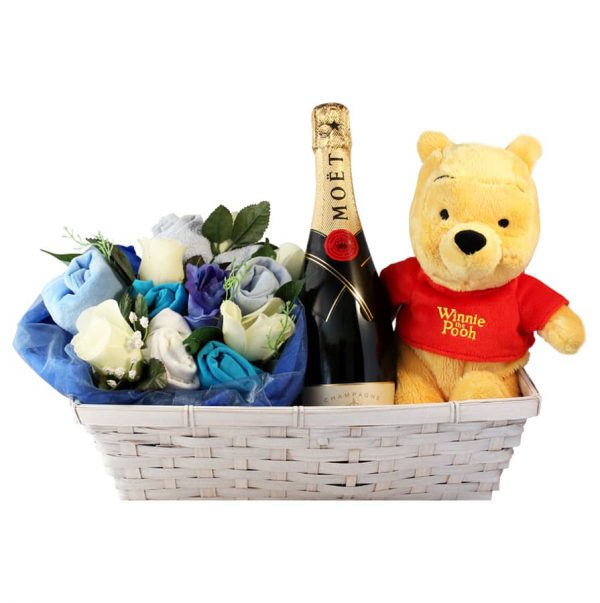 Dizzying Surprise - Baby Boy Gift Basket