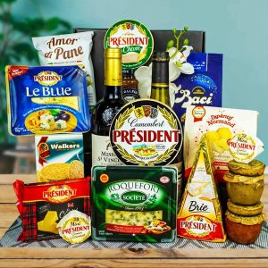 French Morning Sunrise – Wine & Cheese Gift Hamper