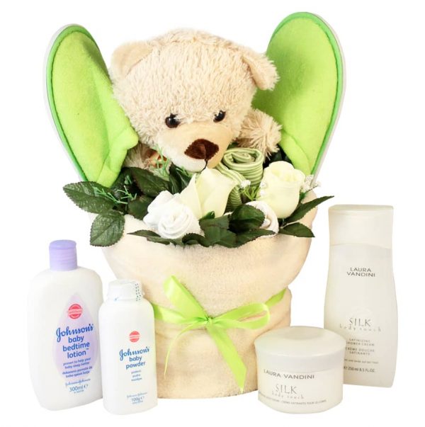 Full Unisex Baby Basket - Clothing Gift