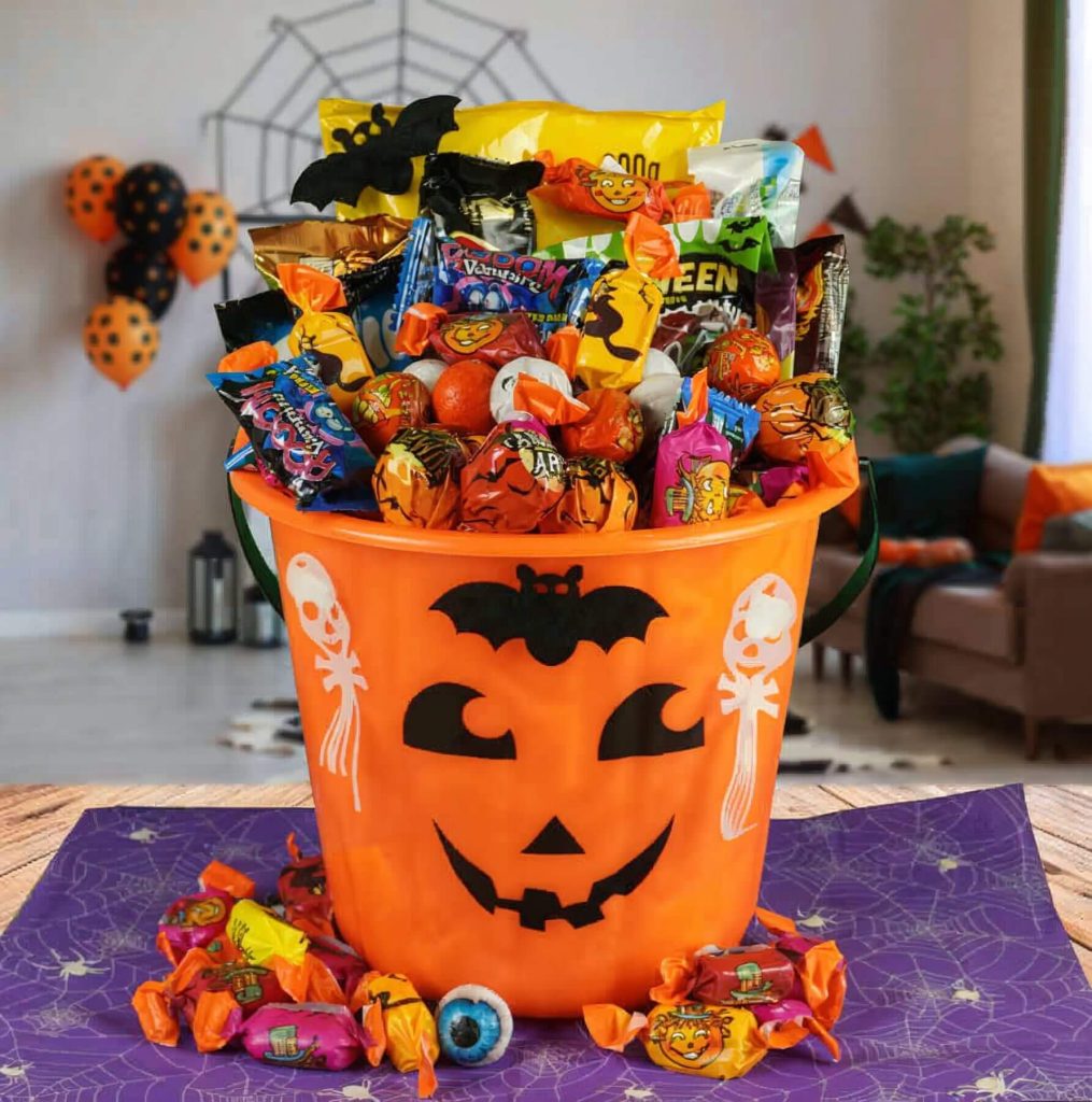 Kids Halloween Gift Basket by Walwater Gifts