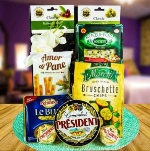 Season Greeting Gift Basket by Walwater Gifts