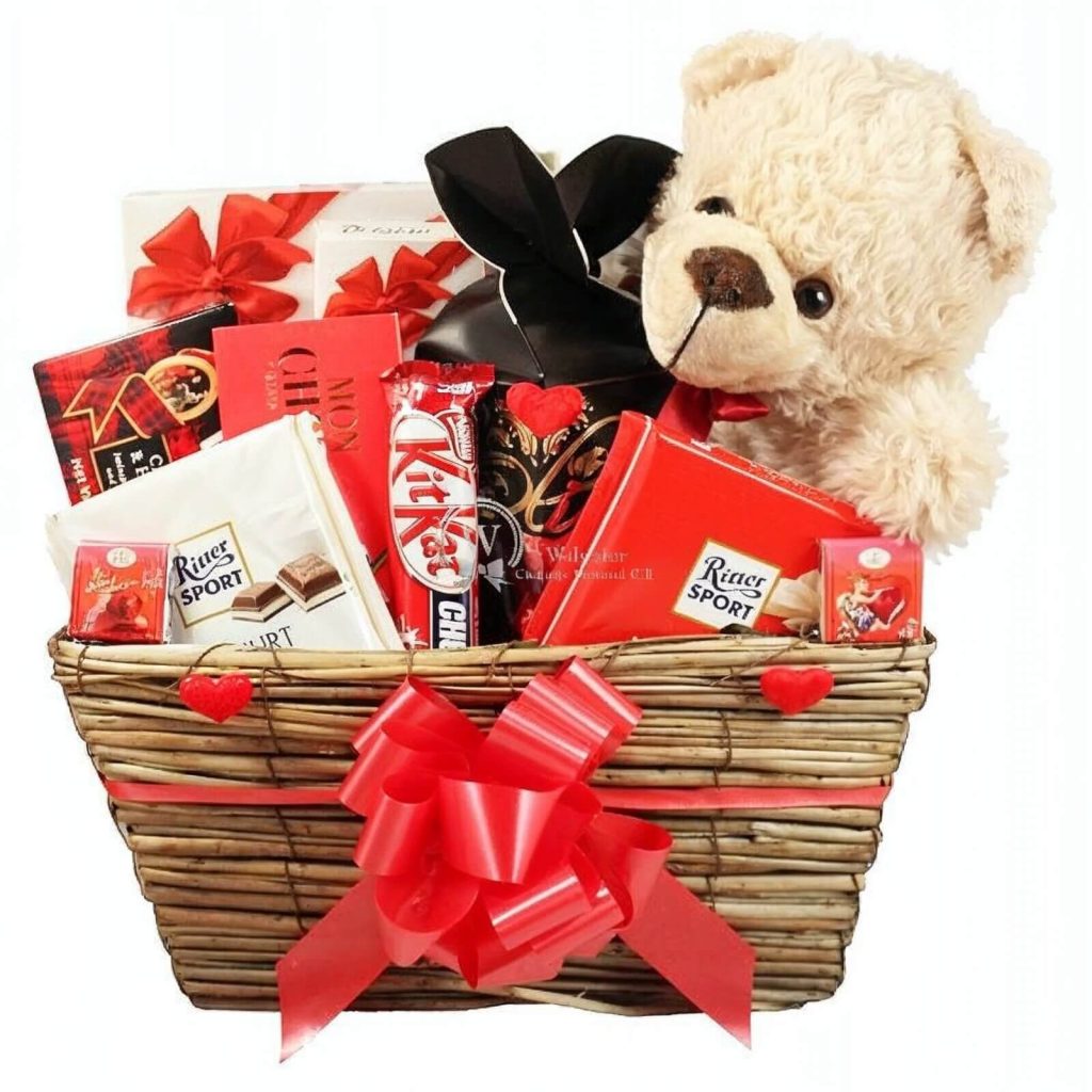 Show Your Love - Chocolate Gift Basket by Walwater Gifts