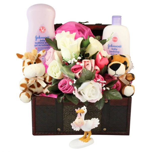 The Best To The Little Girl - Pink Clothing Bouquet