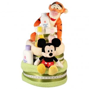 Tiger and Mickey – Diaper Cake