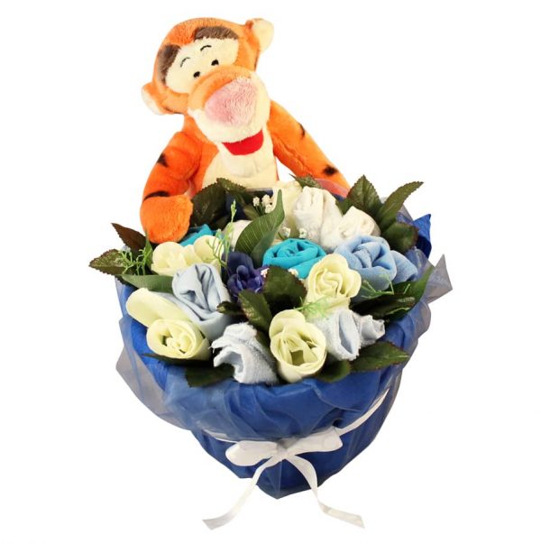 Tigger in a Basket Boy Clothing Bouquet