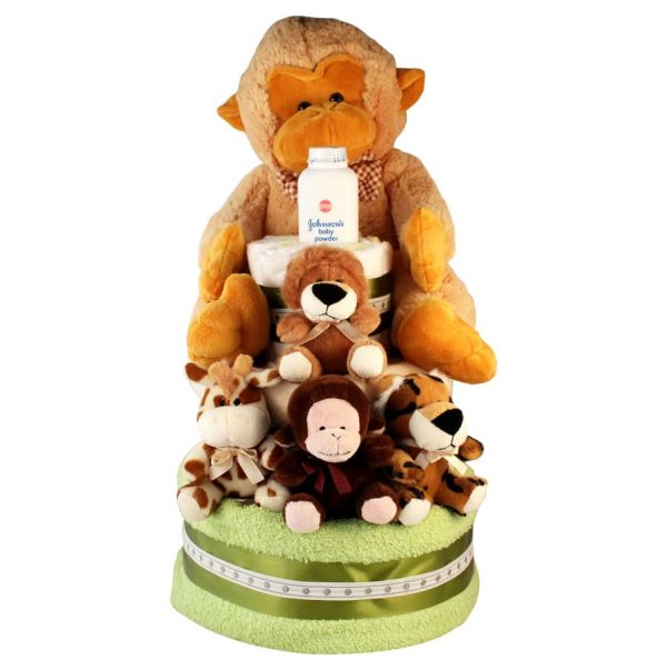 Zoo Diaper Cake XXL