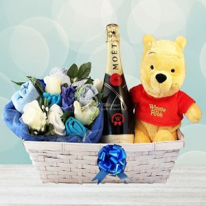 dizzying-surprise-baby-boy-gift-basket-champagne-moet-chandon