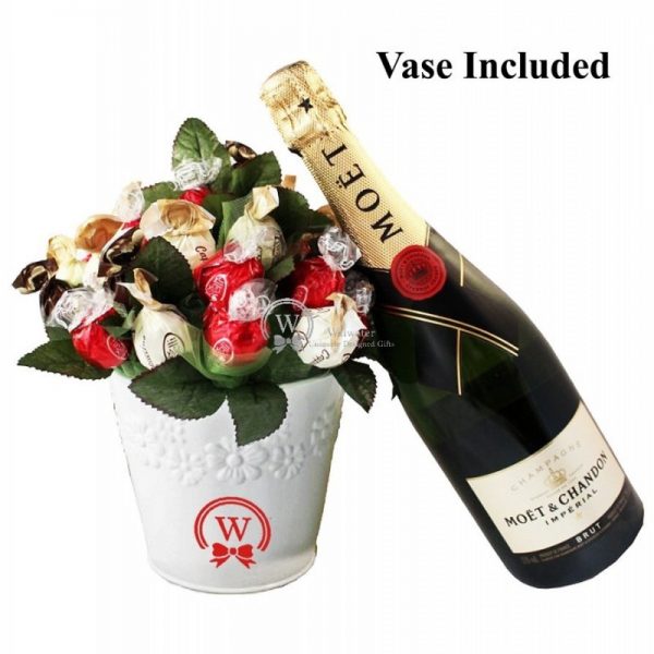 Classic Bouquet with Moet & Chandon Champagne