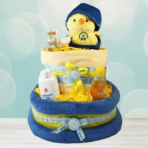 My Little Sweet Chick – Nappy Cake For Boy