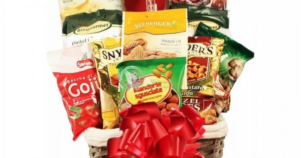 Nuts About You – Healthy Gift Basket - Send Gifts In Europe