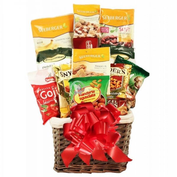 Nuts About You – Healthy Gift Basket