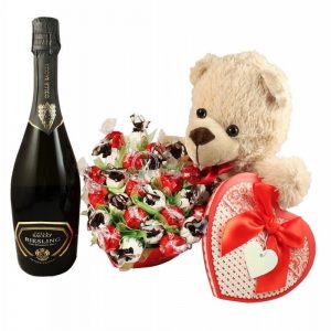 Sweet Thoughts – Chocolate Bouquet with Sparkling Wine