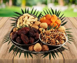 Dry Fruit Trays, Nut Gift Baskets & Trail Mix Gifts