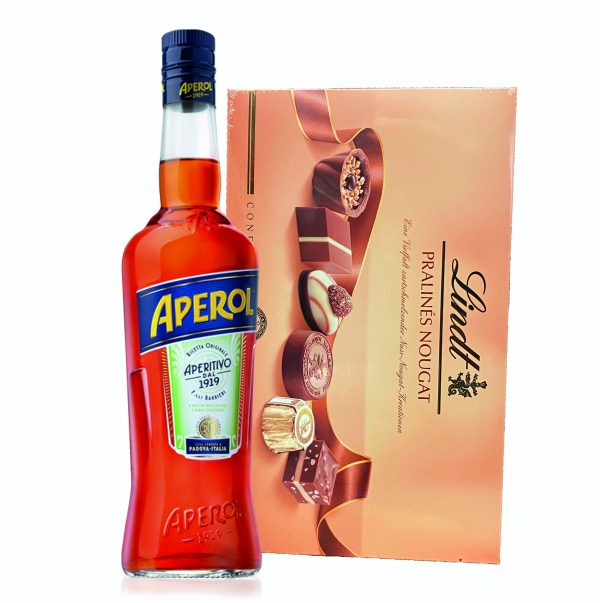 Aperol Aperitivo & Lindt Pralines