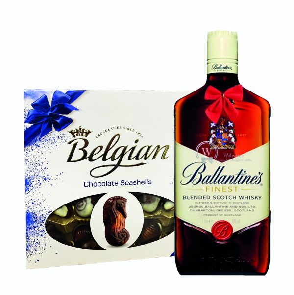 Ballantine's Scotch Whiskey + Belgian Bonbonniere (2)