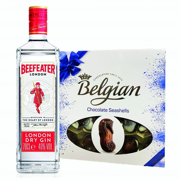 Beefeater London Dry England Gin & Belgian Bonbonniere