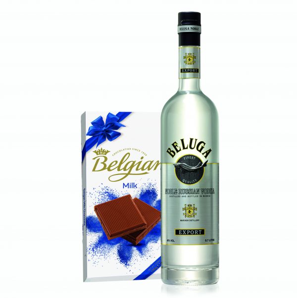 Beluga Russian Vodka & Belgian Chocolate Bar