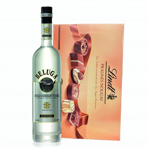 Beluga Russian Vodka & Lindt Pralines