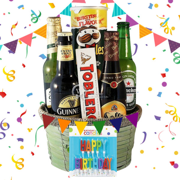 Birthday Mo's Pub - Beer Gift Basket