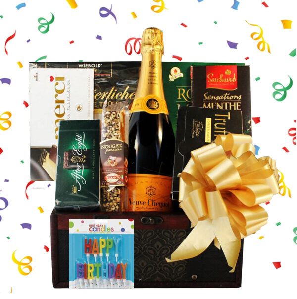 Birthday Veuve Clicquot - Gift Basket