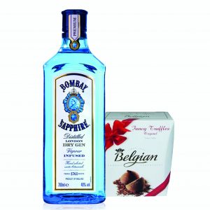 Bombay Sapphire Gin & Belgian Truffles