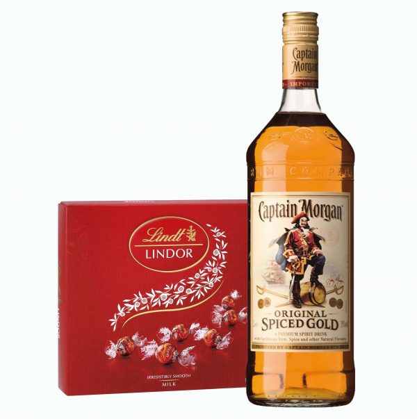 Captain Morgan's Original Spiced Rum & Lindor Pralines