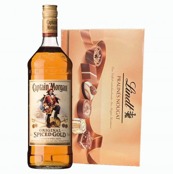 Captain Morgan's Original Spiced Rum & Lindt Pralines