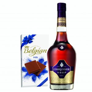 Courvoisier VSOP Cognac & Belgian Chocolate Bar