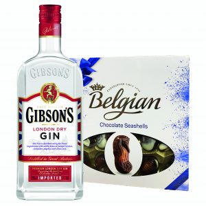 Gibson’s London Dry Gin & Belgian Bonbonniere