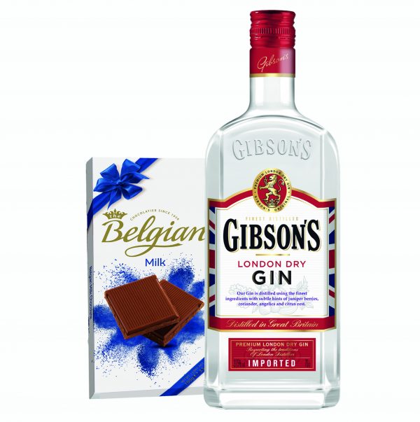 Gibson's London Dry Gin & Belgian Chocolate Bar