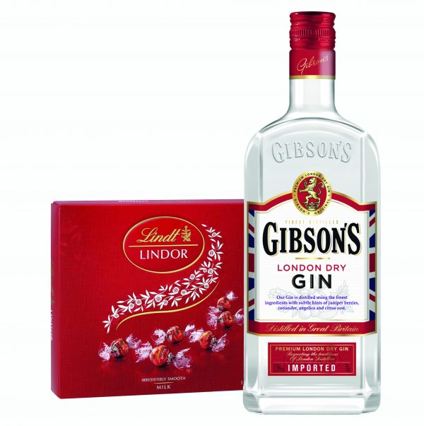 Gibson's London Dry Gin & Lindor Pralines