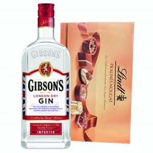 Gibson’s London Dry Gin & Lindt Pralines