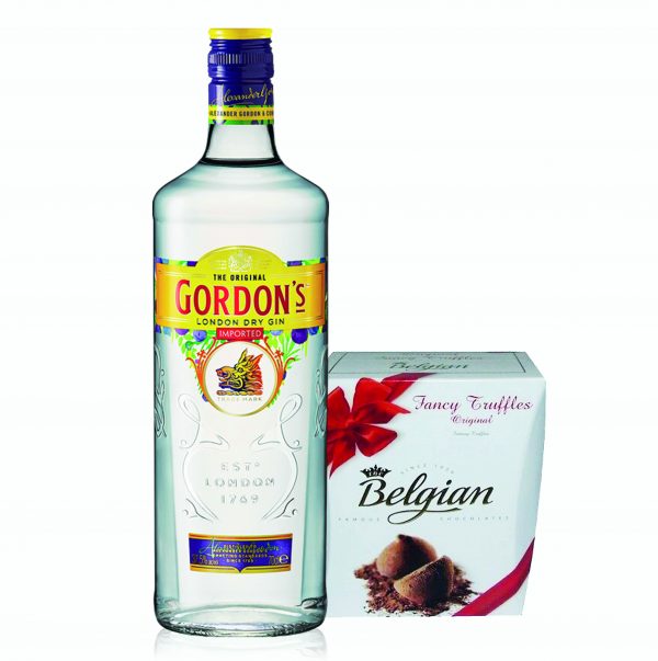 Gordon's Dry Gin London & Belgian Truffles