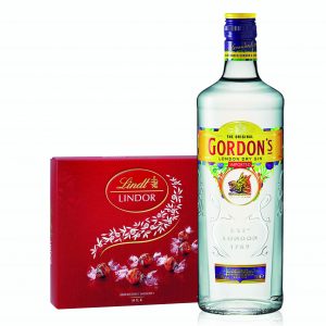 Gordon’s Dry Gin London & Lindor Pralines