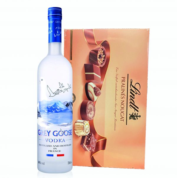 Grey Goose French Grain Vodka & Lindt Pralines