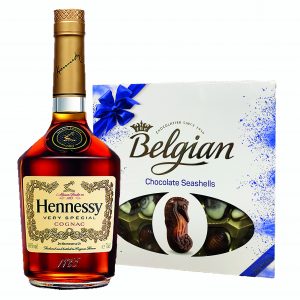 Hennessy VS Cognac & Belgian Bonbonniere