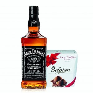 Jack Daniel’s Old No. 7 Black Label Tennessee Whiskey & Belgian Truffles