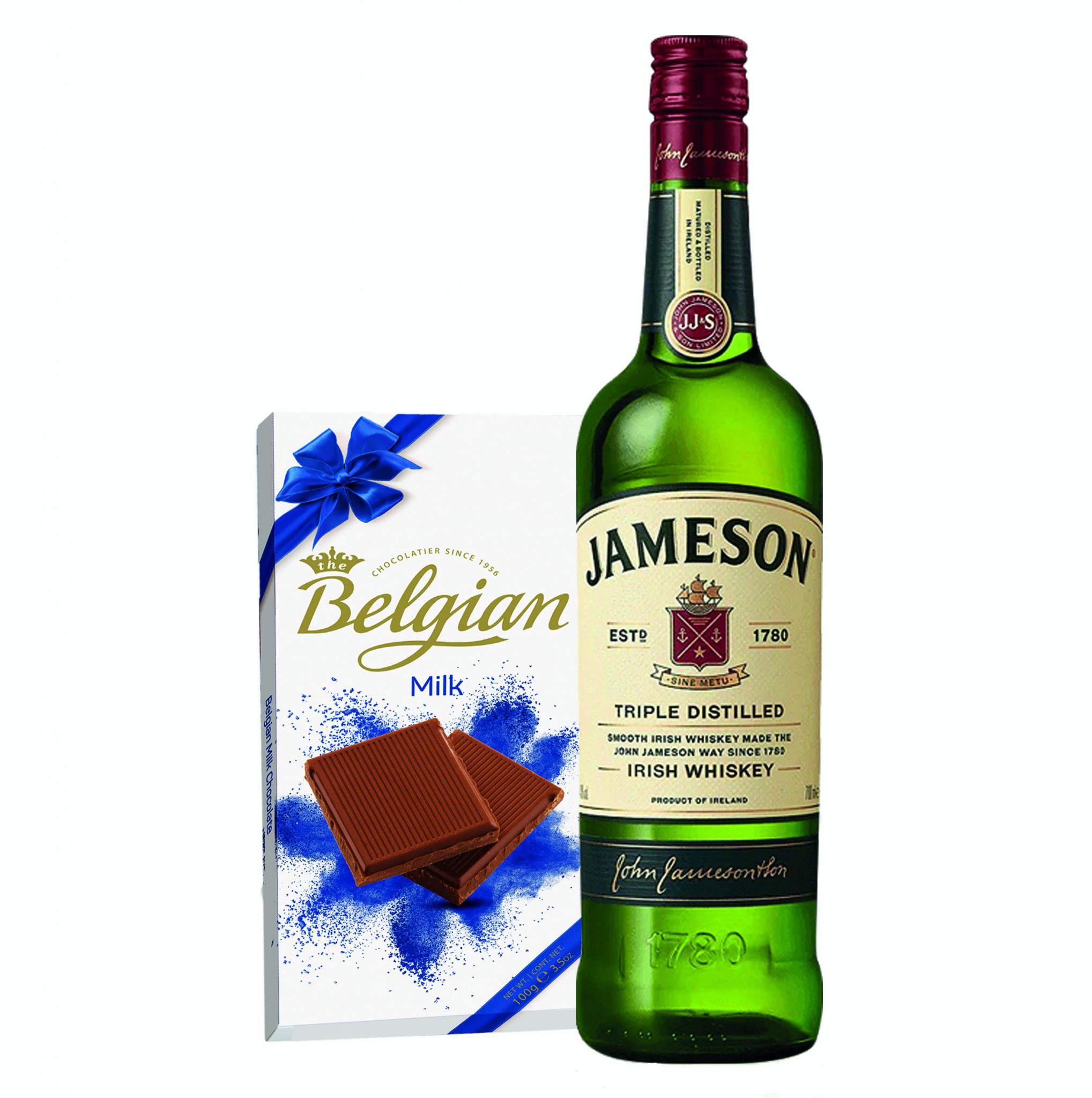 Jameson Blended Irish Whiskey & Belgian Chocolate Bar