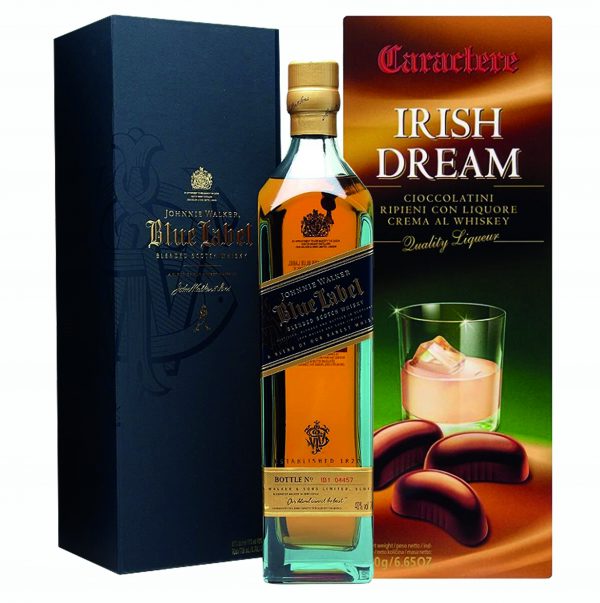 Johnnie Walker Blue Label Blended Scotch Whiskey + Chocolattini