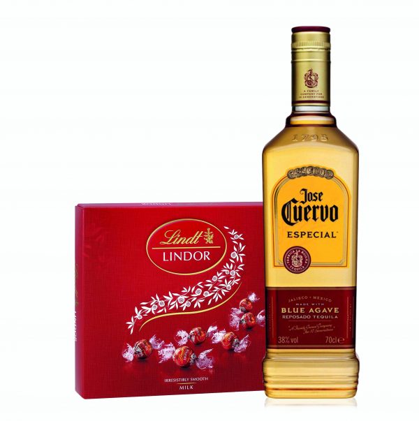 Jose Cuervo Especial Gold & Lindor Pralines