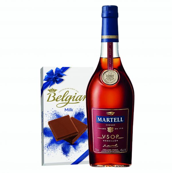 Martell VSOP Cognac & Belgian Chocolate Bar