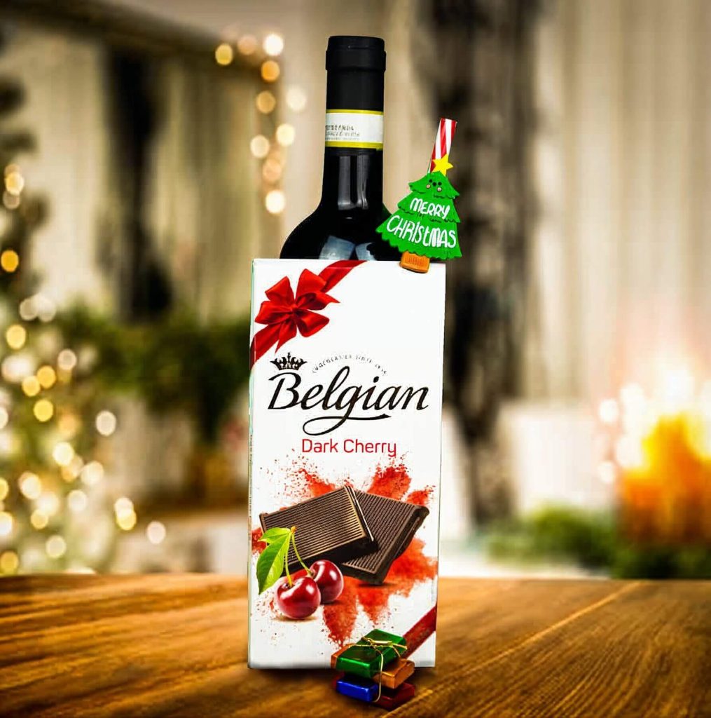 Christmas Red Wine & Chocolate by Walwater Gifts