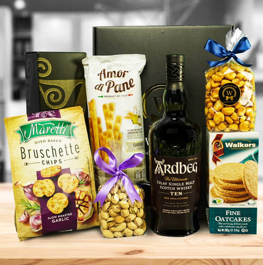 Ardbeg Whisky & Gourmet Delicacies by Walwater Gifts