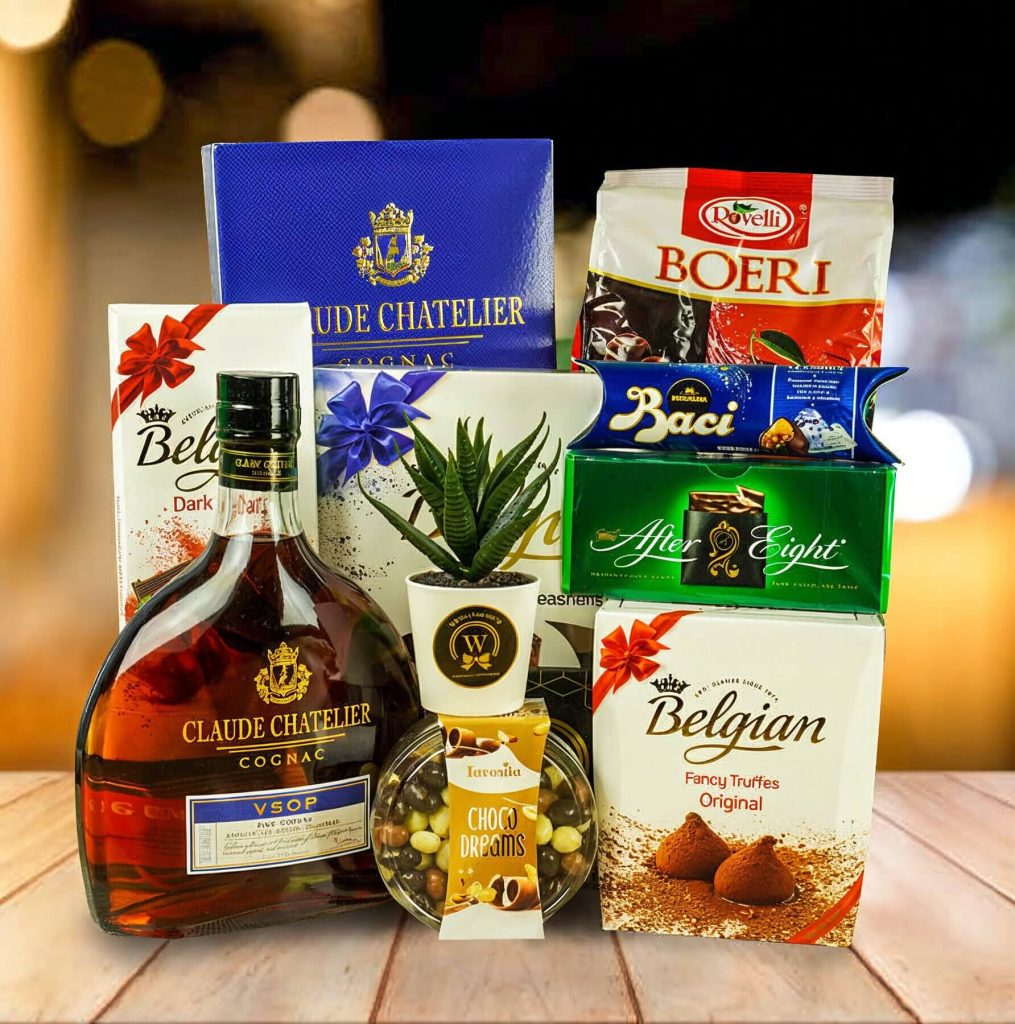 Cognac & Chocolate Spectacular Gift by Walwater Gifts