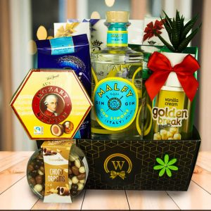 Lemony Gin Delights Gift Basket