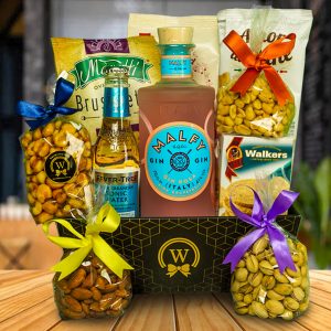 Malfy Gin Rosa Gourmet Basket