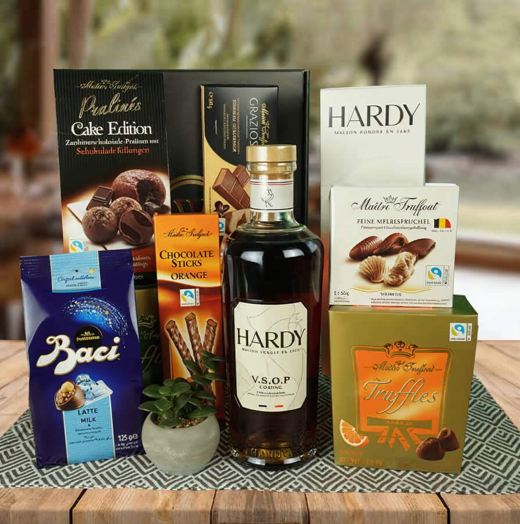 Opulent Cognac Gift Hamper by Walwater Gifts Europe